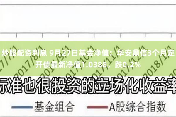 炒股配资利息 9月27日基金净值：华安鼎信3个月定开债最新净值1.0388，跌0.2%